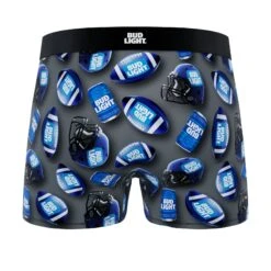 CRAZYBOXER Bud Light Sports Men's Boxer Briefs (3 Pack) -Crazy Boxer CBBUD0102X3A3 6