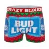 CRAZYBOXER Bud Light Holiday Men's Boxer Briefs