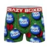 CRAZYBOXER Bud Light Holidays Men's Boxer Briefs