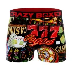 CRAZYBOXER Casino In Vegas Men's Boxer Briefs