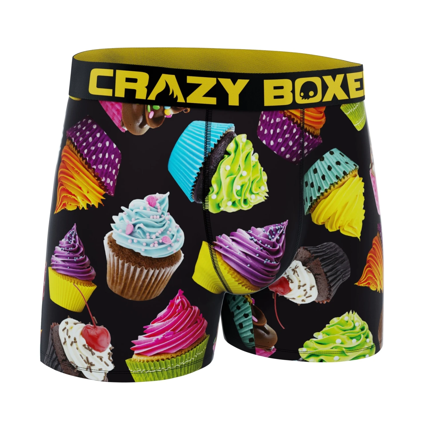 CRAZYBOXER Cupcakes Men's Boxer Briefs 3 CRAZYBOXER Cupcakes Men's Boxer Briefs - Image 3