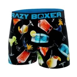 CRAZYBOXER Cocktails Men's Boxer Briefs -Crazy Boxer CBCAS0101DRNK 4