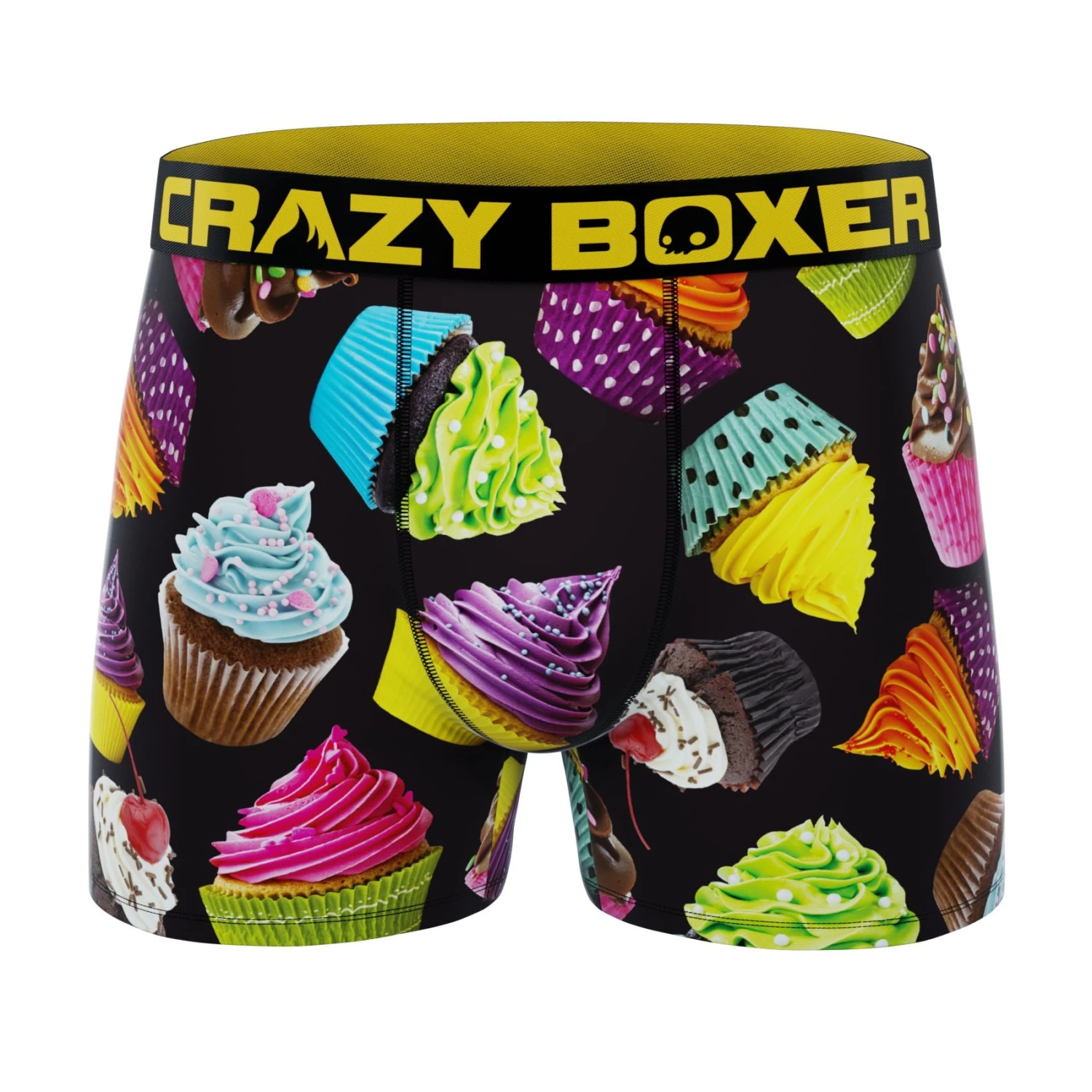 CRAZYBOXER Cupcakes And Cocktails Men's Boxer Briefs (2 Pack) 2 CRAZYBOXER Cupcakes And Cocktails Men's Boxer Briefs (2 Pack) - Image 2