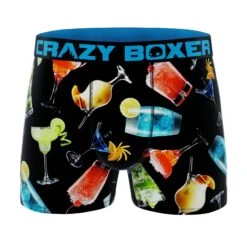 CRAZYBOXER Cupcakes And Cocktails Men's Boxer Briefs (2 Pack) 8 CRAZYBOXER Cupcakes And Cocktails Men's Boxer Briefs (2 Pack) -Crazy Boxer CBCAS0101X2A2 3