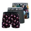 CRAZYBOXER Theft Auto Men's Boxer Briefs (3 Pack)