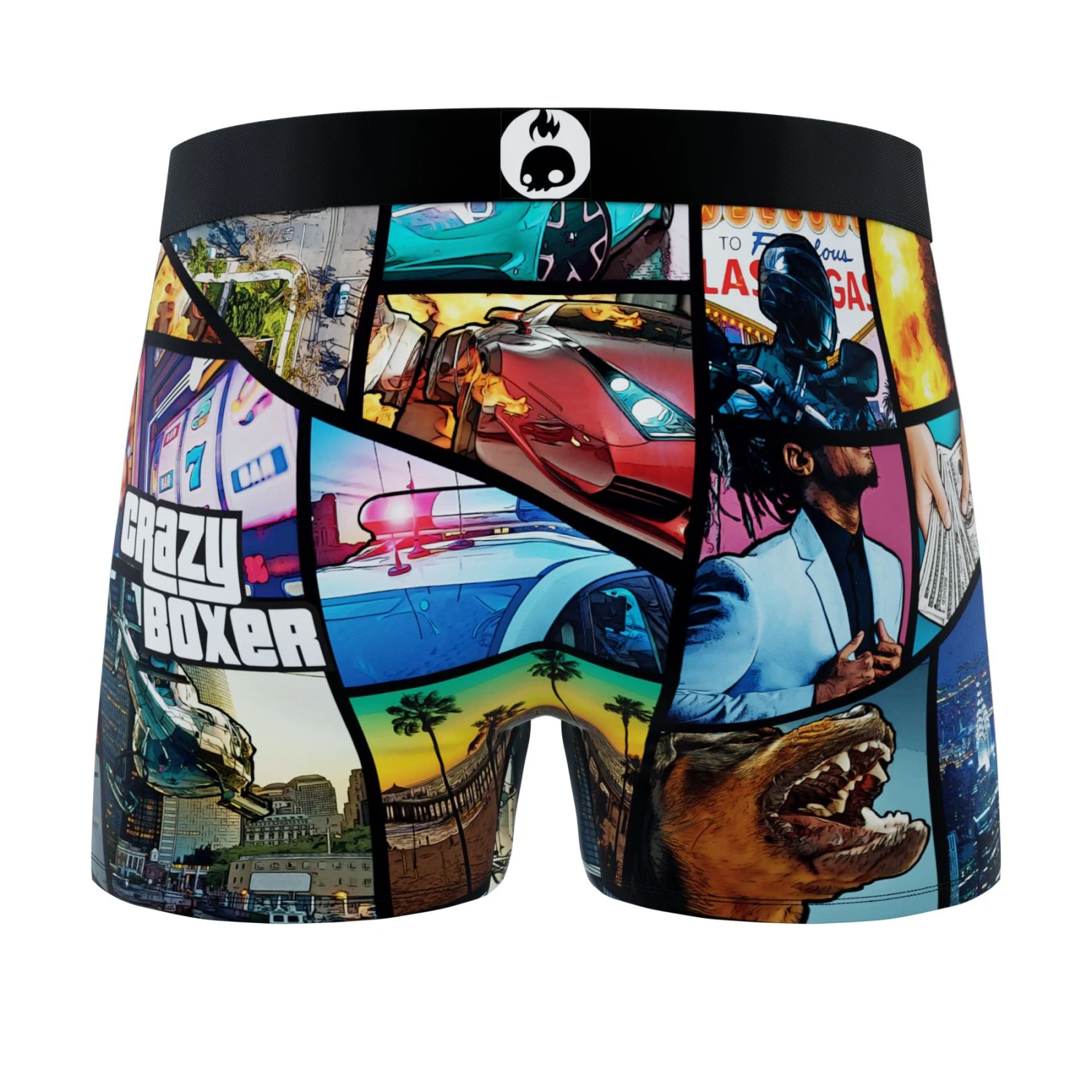 CRAZYBOXER Theft Auto Kid's Boxer Briefs 2 CRAZYBOXER Theft Auto Kid's Boxer Briefs - Image 2
