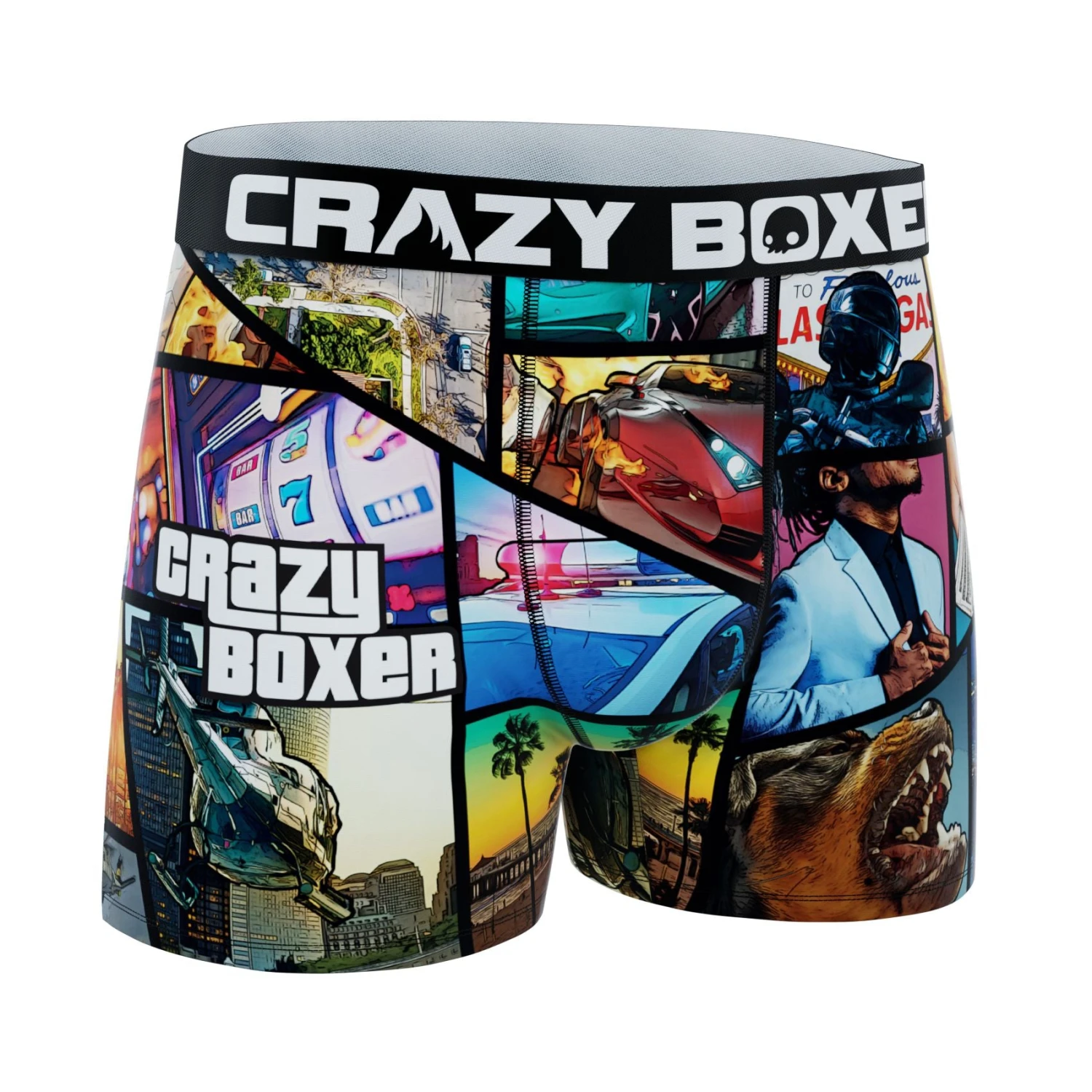 CRAZYBOXER Theft Auto Kid's Boxer Briefs 3 CRAZYBOXER Theft Auto Kid's Boxer Briefs - Image 3