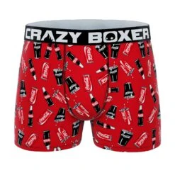 CRAZYBOXER Coca Cola Men's Boxer Briefs