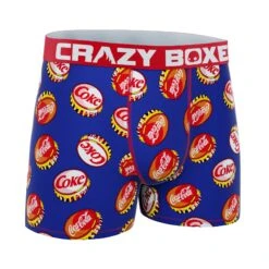 CRAZYBOXER Coca Cola Caps Men's Boxer Briefs -Crazy Boxer CBCOC0101ALO2 3
