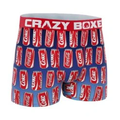 CRAZYBOXER Coca Cola Lovers Men's Boxer Briefs (Creative Packaging) -Crazy Boxer CBCOC0101AME2N 3