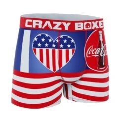 CRAZYBOXER Coca ColaMen's Boxer Briefs -Crazy Boxer CBCOC0101AME 3