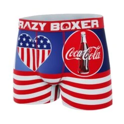 CRAZYBOXER Coca ColaMen's Boxer Briefs -Crazy Boxer CBCOC0101AME 4