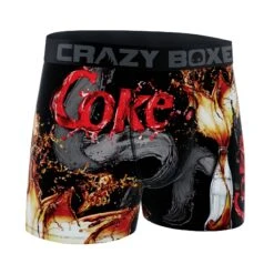 CRAZYBOXER Coca Cola Splash Men's Boxer Briefs -Crazy Boxer CBCOC0101SPLA 3