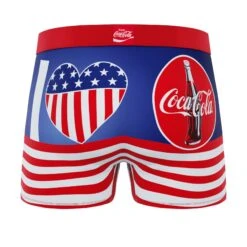 CRAZYBOXER Coca Cola Addicted Men's Boxer Briefs (3 Pack) -Crazy Boxer CBCOC0101X3A2 6