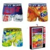 CRAZYBOXER Coca-Cola Soft Drinks Men's Boxer Briefs 3 Pack (Creative Packaging)