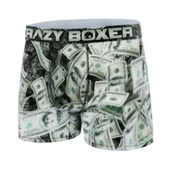 CRAZYBOXER Men's Dollars Men's Boxer Briefs -Crazy Boxer CBCSH01CASH 4