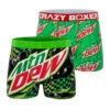 CRAZYBOXER Mtn Dew Logo Men's Boxer Briefs (2 Pack)