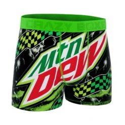 CRAZYBOXER Moutain Dew Men's Boxer Briefs -Crazy Boxer CBDEW0102BOLT 3