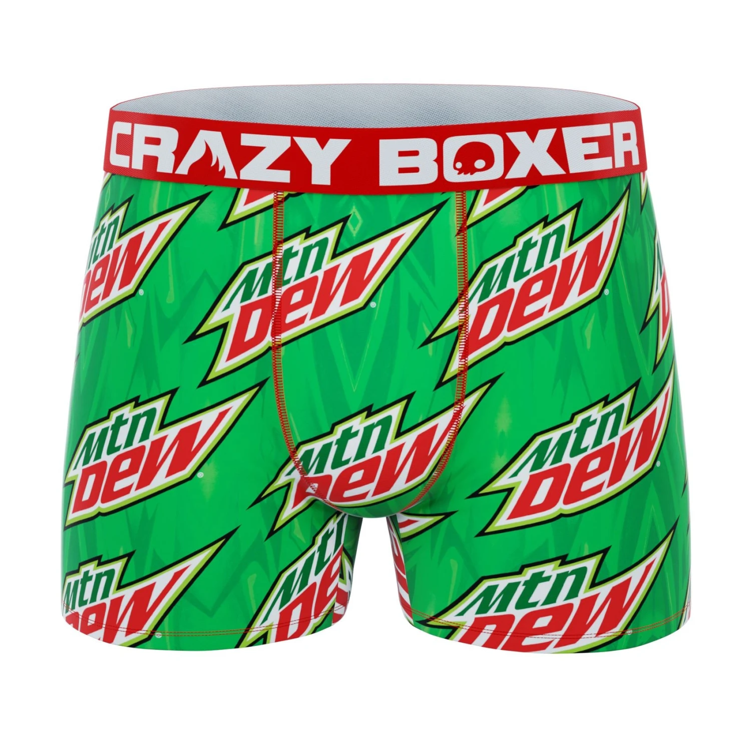CRAZYBOXER Mountain Dew Monsters Men's Boxer Briefs (3 Pack) 2 CRAZYBOXER Mountain Dew Monsters Men's Boxer Briefs (3 Pack) - Image 2