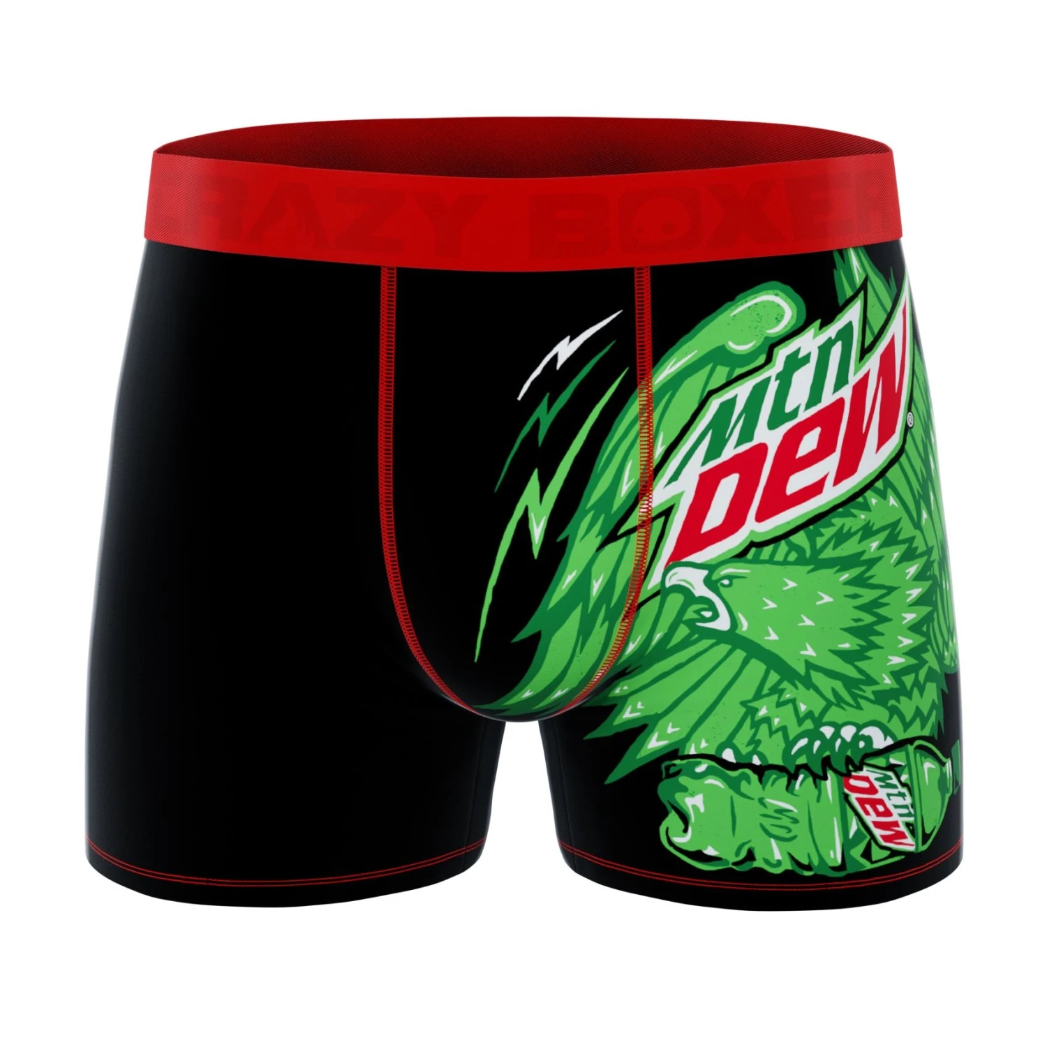 CRAZYBOXER Mountain Dew Men's Boxer Briefs (Pack 3) 2 CRAZYBOXER Mountain Dew Men's Boxer Briefs (Pack 3) - Image 2