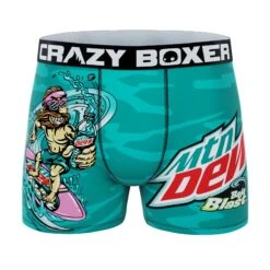 CRAZYBOXER Mountain Dew Baja Blast Men's Boxer Briefs
