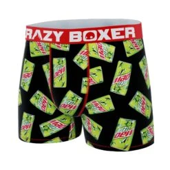 CRAZYBOXER Mountain Dew Can Men's Boxer Briefs -Crazy Boxer CBDEW0103CAN1 4