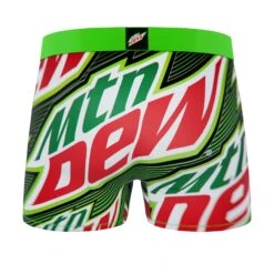 CRAZYBOXER Mountain Dew Logo Men's Boxer Briefs (Creative Packaging) 7 CRAZYBOXER Mountain Dew Logo Men's Boxer Briefs (Creative Packaging) -Crazy Boxer CBDEW0103CAN2N 2