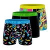 CRAZYBOXER Disney Colorful Pluto Men's Boxer Briefs (3 Pack)