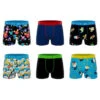 CRAZYBOXER Disney Classic Faces Men's Boxer Briefs (6 Pack)