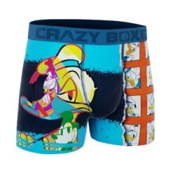 CRAZYBOXER Disney Donald Pop Art Men's Boxer Briefs -Crazy Boxer CBDIS0104PADO 3