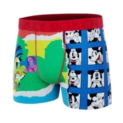 CRAZYBOXER Disney Mickey Pop Art Men's Boxer Briefs -Crazy Boxer CBDIS0104PAMI 4