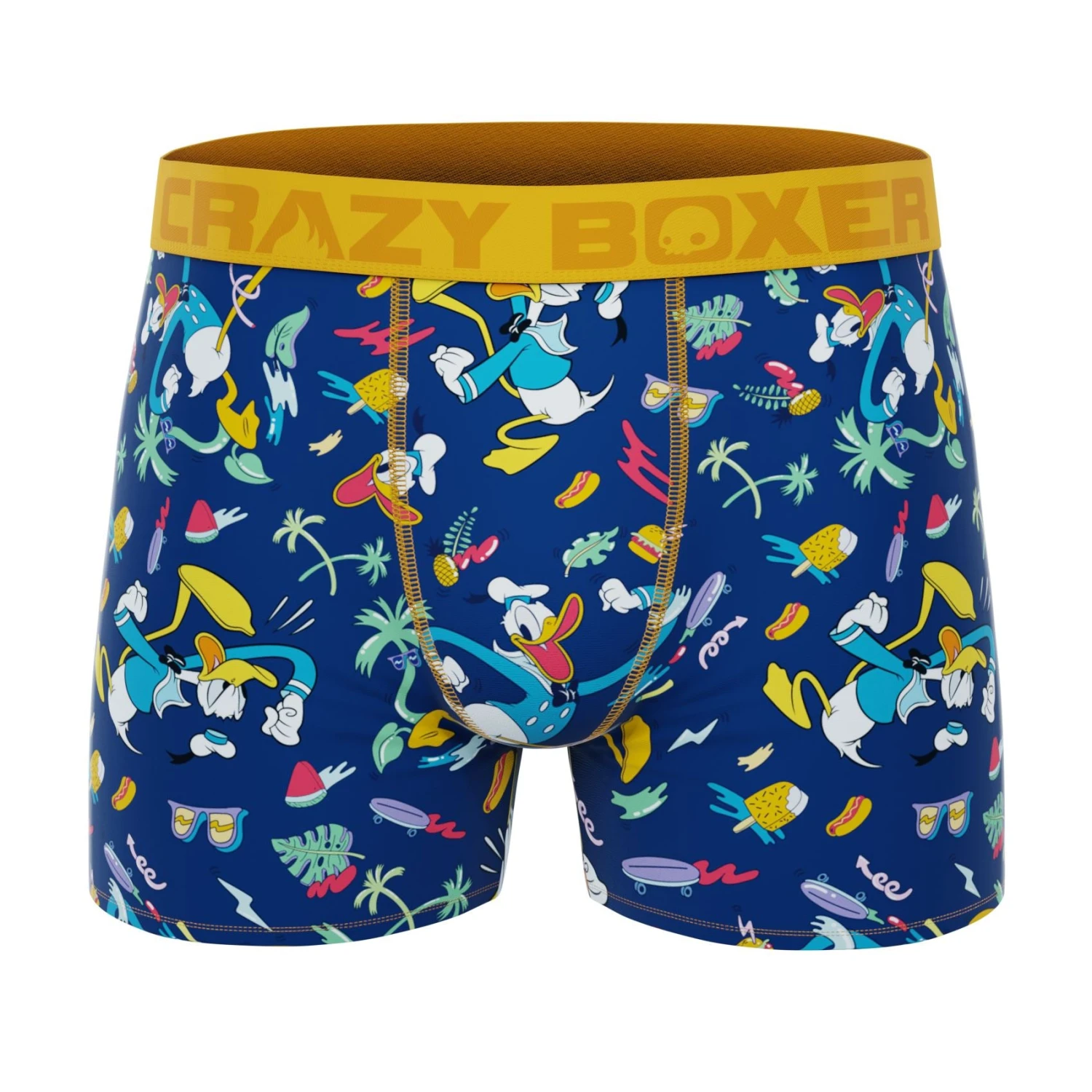 CRAZYBOXER Disney Mickey Pop Art & Donald Duck Men's Boxer Briefs (2 Pack) 4 CRAZYBOXER Disney Mickey Pop Art & Donald Duck Men's Boxer Briefs (2 Pack) - Image 4