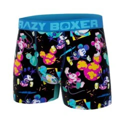 CRAZYBOXER Disney Mickey 90s Men's Boxer Briefs -Crazy Boxer CBDIS010590S 4