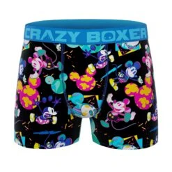CRAZYBOXER Disney Donald Pop Art Men's Boxer Briefs(2 Pack) -Crazy Boxer CBDIS0105X2A4 6