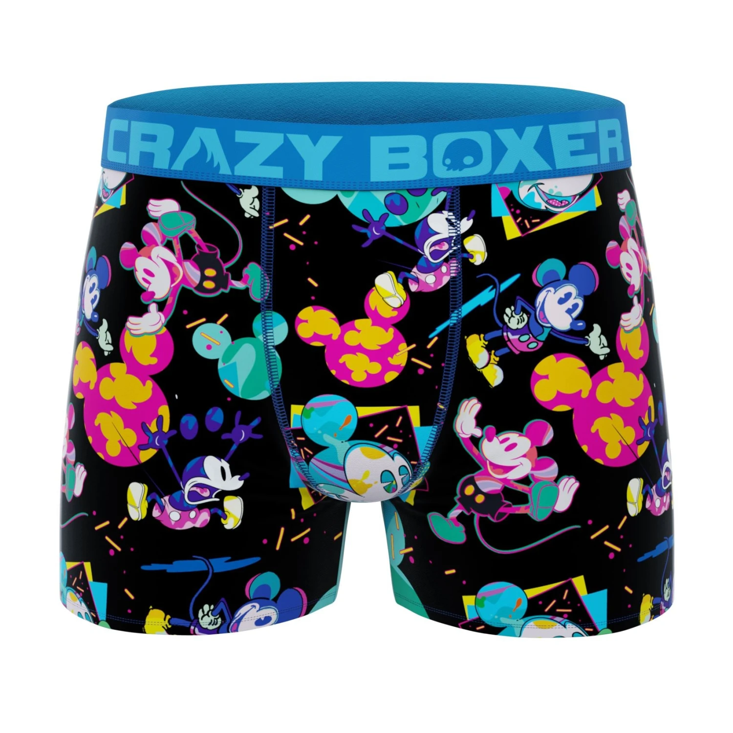 CRAZYBOXER Disney Mickey And Friends Men's Boxer Briefs (2 Pack) 2 CRAZYBOXER Disney Mickey And Friends Men's Boxer Briefs (2 Pack) - Image 2