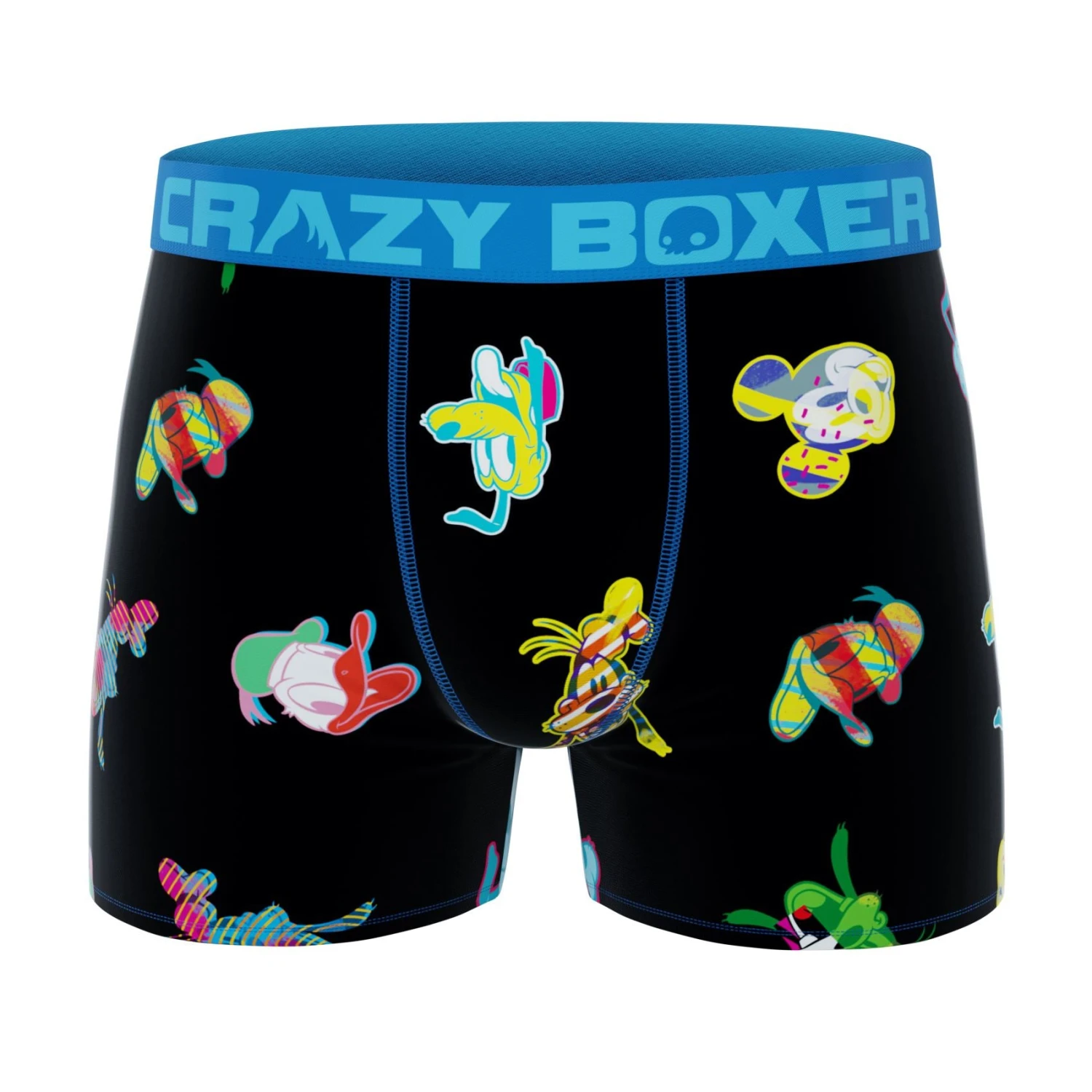 CRAZYBOXER Disney Mickey And Friends Men's Boxer Briefs (2 Pack) 4 CRAZYBOXER Disney Mickey And Friends Men's Boxer Briefs (2 Pack) - Image 4