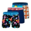 CRAZYBOXER Disney Donald Pop Art Men's Boxer Briefs (3 Pack)