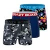 CRAZYBOXER Disney Retro Men's Boxer Briefs (3-Pack)