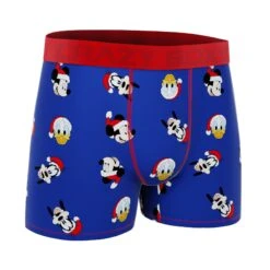 CRAZYBOXER Disney Mickey Donald Xmas Men's Boxer Briefs -Crazy Boxer CBDIS0106NOEL 3