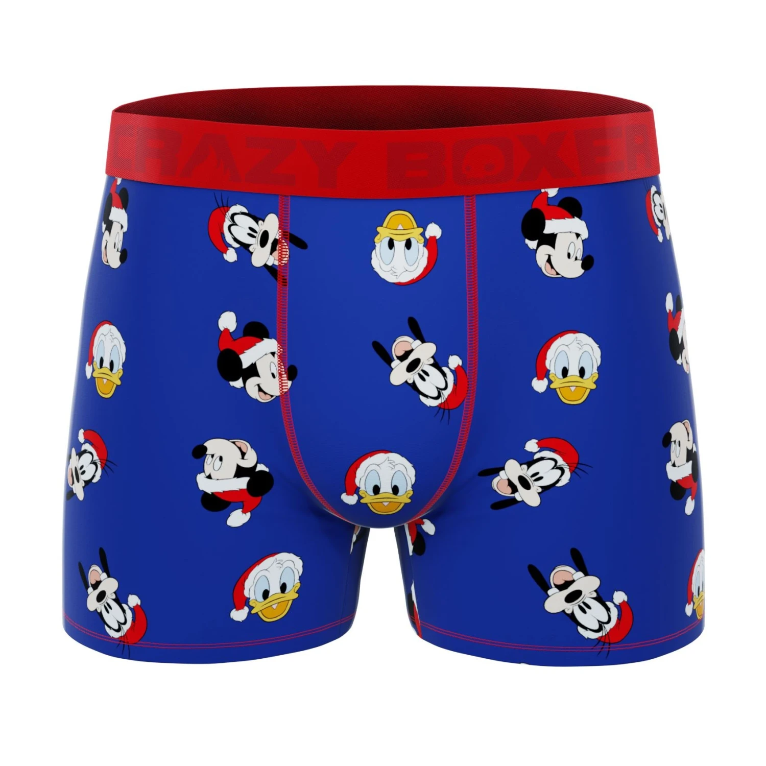CRAZYBOXER Disney Mickey And Friends XMas Men's Boxer Briefs (3 Pack) 2 CRAZYBOXER Disney Mickey And Friends XMas Men's Boxer Briefs (3 Pack) - Image 2