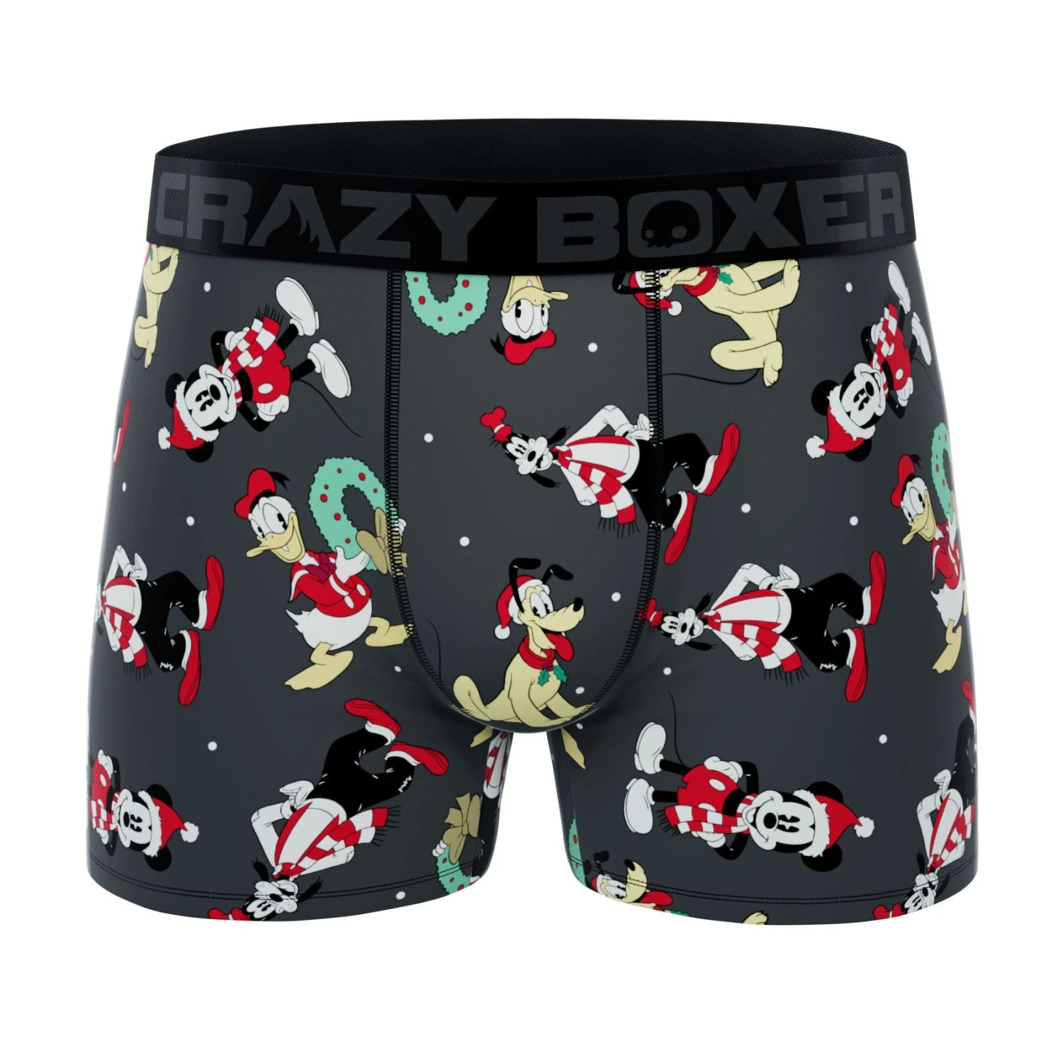 CRAZYBOXER Disney Mickey And Friends XMas Men's Boxer Briefs (3 Pack) 6 CRAZYBOXER Disney Mickey And Friends XMas Men's Boxer Briefs (3 Pack) - Image 6
