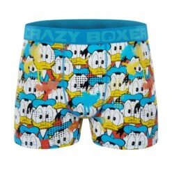 CRAZYBOXER Disney Donald Duck Blue Men's Boxer Briefs