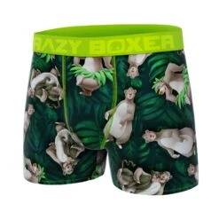 CRAZYBOXER Disney Jungle Book Baloo Men's Boxer Briefs -Crazy Boxer CBDIS0108BALO 4