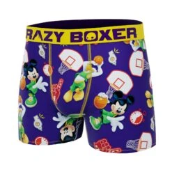 CRAZYBOXER Disney Basketball Men's Boxer Briefs -Crazy Boxer CBDIS0108BASK 4