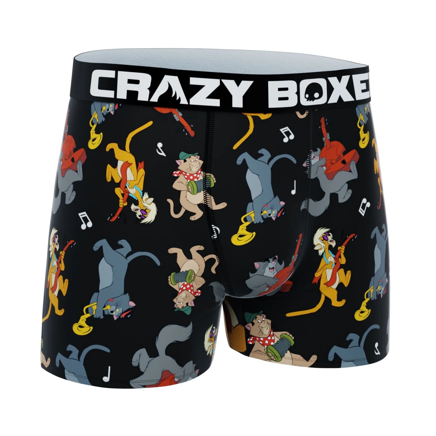 CRAZYBOXER Disney Aristocats Men's Boxer Briefs 3 CRAZYBOXER Disney Aristocats Men's Boxer Briefs - Image 3