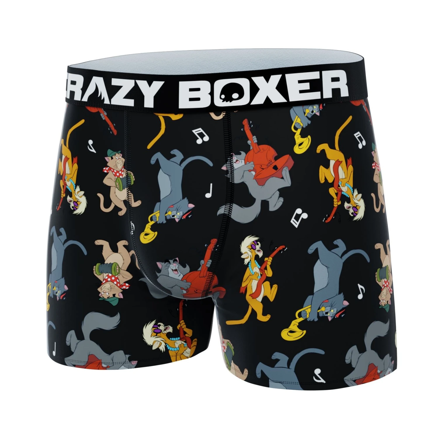 CRAZYBOXER Disney Aristocats Men's Boxer Briefs 4 CRAZYBOXER Disney Aristocats Men's Boxer Briefs - Image 4