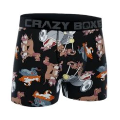 CRAZYBOXER Disney Aristocats Dog Men's Boxer Briefs 6 CRAZYBOXER Disney Aristocats Dog Men's Boxer Briefs -Crazy Boxer CBDIS0108DOGS 3