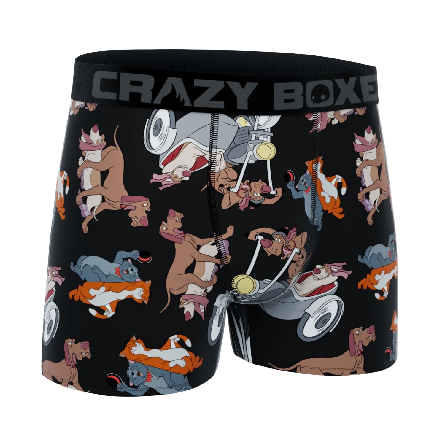 CRAZYBOXER Disney Aristocats Dog Men's Boxer Briefs 3 CRAZYBOXER Disney Aristocats Dog Men's Boxer Briefs - Image 3