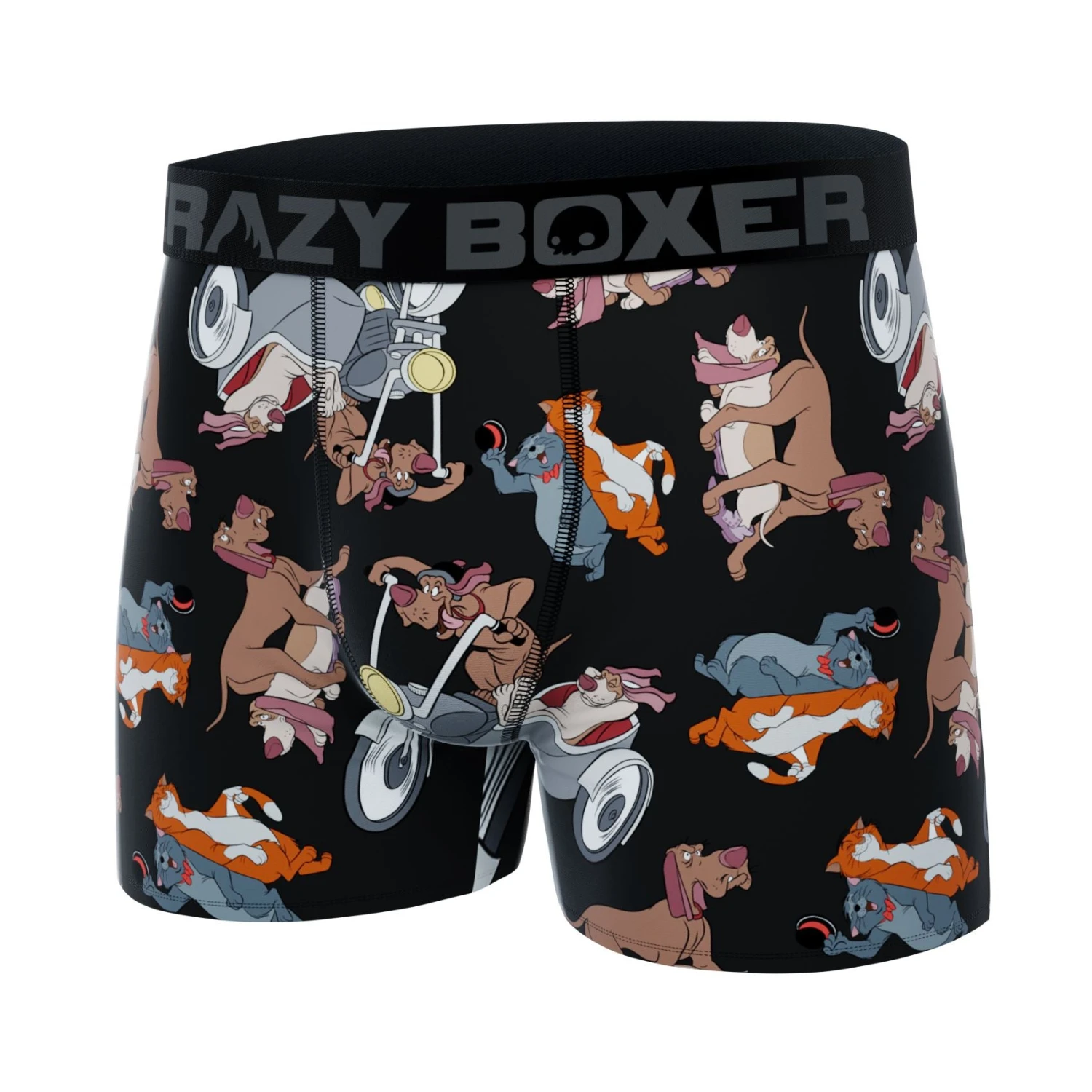 CRAZYBOXER Disney Aristocats Dog Men's Boxer Briefs 4 CRAZYBOXER Disney Aristocats Dog Men's Boxer Briefs - Image 4