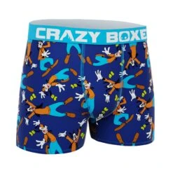 CRAZYBOXER Disney Goofy Men's Boxer Briefs -Crazy Boxer CBDIS0108GOOF 3